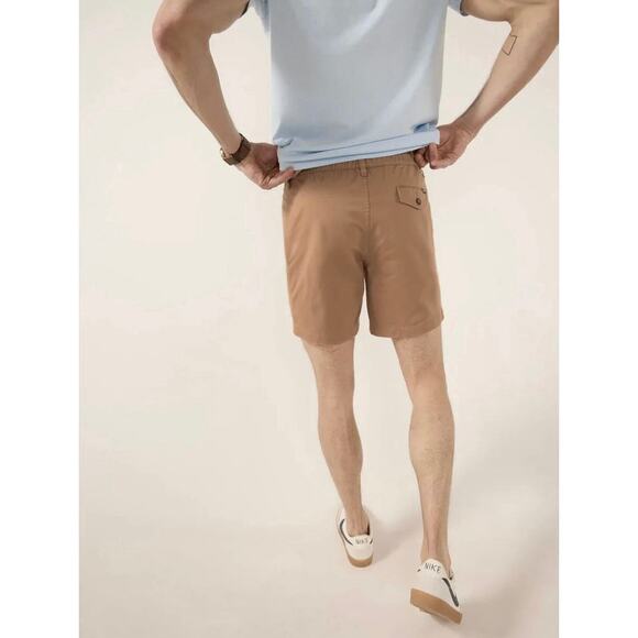Chubbies The Original 7" Shorts Men's Size Small Khaki Casual Everyday Stretch - Picture 2 of 9
